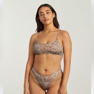 Everlane thigh high bikini